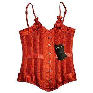Red Overbust Corset